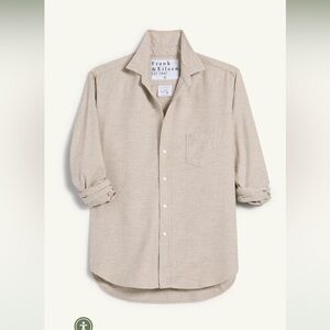FRANK &EILEEN : 100% Linen Relaxed Button-Up Shirt